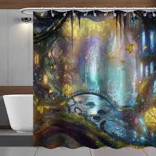Shower Curtain Magic Tree