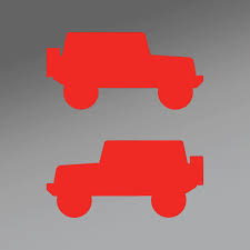 2 Decals For Jeep Jl Wrangler