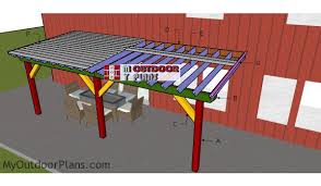 Patio Cover Plans Myoutdoorplans