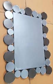 Wall Mounted Cubic Mirror With Backside