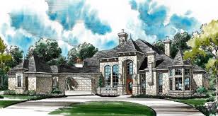 Stone Mansion House Plan 4444