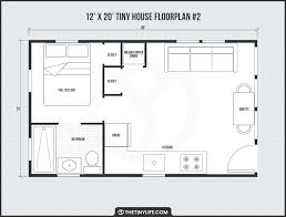 12 X 20 Tiny Home Designs Floorplans