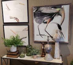Framed Bird Prints With A Selection Of