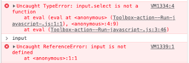javascript not working plugins