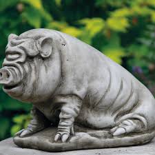 Stone Pig Garden Ornaments Dragonstone