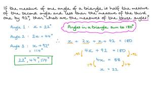 Linear Equations In Three Variables Nagwa