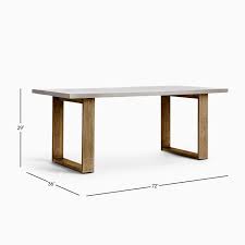 Portside Outdoor Concrete Dining Table