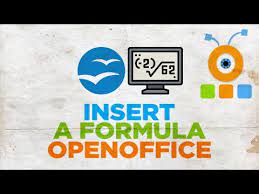 How To Insert A Formula In Open Office