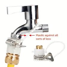 Kitchen Hose Adapter Metal Faucet