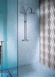 Solid Color Mosaic Tiles Bathroom