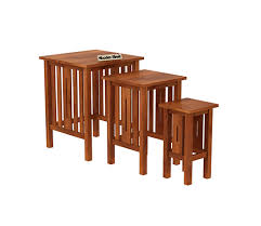 Buy Ayotte Solid Wood Nest Of Tables