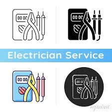 Electrician Tools Icon Test