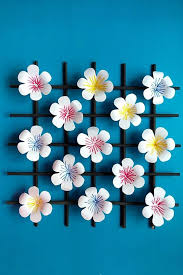 Decoration Ideas Paper Flower Wall