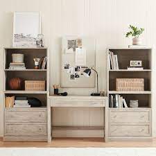 Bookcase With Cubbies And Drawers Set