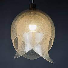 Vintage Murano Glass Pendant Lamp By