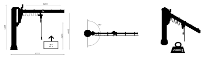 Jib Crane Design Drawings Autocad Jib