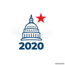 Voting 2020 Icon With Vote Government