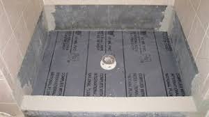 Proper Way To Set Wallboard For Shower