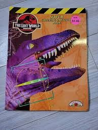 The Lost World Jurassic Park Paint With
