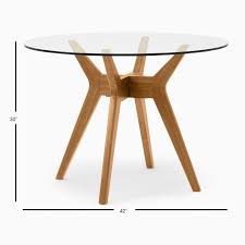 Jensen Round Dining Table 42 West Elm
