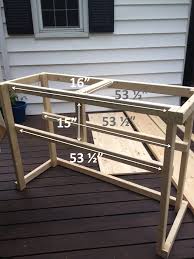 Diy Outdoor Bar With Built In Cooler