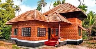Red Oxide Floor Reused Roof Tiles