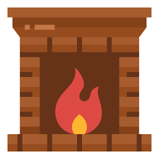 Chimney Fireplace Living Room Warm
