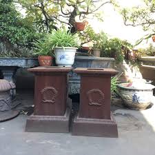 Cast Iron Garden Urn Planter With