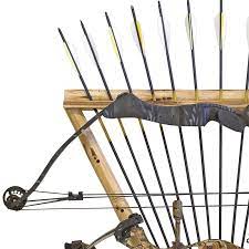 Wall Mount Bow And Arrow Display Rack