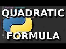 A Quadratic Formula Program In Python