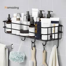 Buy Iron Bathroom Hanging Shelf Wall