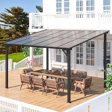 Aluminum Patio Cover 16303bk Hd01