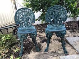 Cast Iron Chairs 47 Wrought Iron