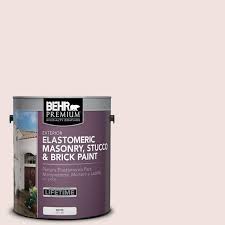 1 Gal Ms 01 White Onyx Elastomeric Masonry Stucco And Brick Exterior Paint