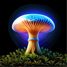 Fantasy Magic Mushroom With Growths