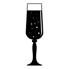 Champagne Glass Silhouette Png And
