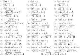 Solving Radical Equations