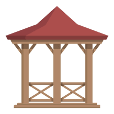 Garden Shelter Icon Cartoon Vector