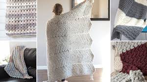 9 Free Crochet Blanket Patterns For