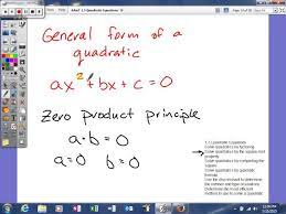 1 5 Quadratic Equations Introduction
