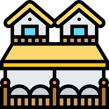Twin Free Buildings Icons