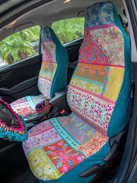 Car Seat Cover Front Patchwork Car