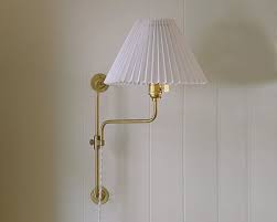 Cottage Sconce Pleated Shade Wall Lamp