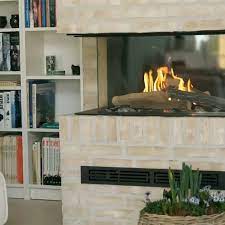 Gas Fire Three Sided 70 Lineafire