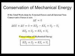 Conservation Of Mechanical Energy