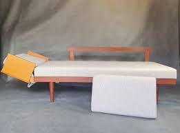 Beige Fabric Daybed Sofa Svanette