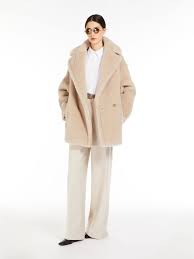 Max Mara Short Teddy Bear Icon Coat In
