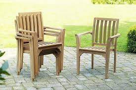 Stackable Wooden Dining Chairs Sloane