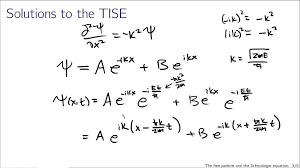 The Schrodinger Equation