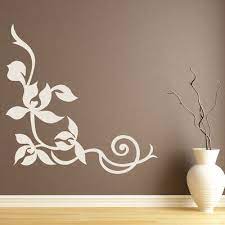 Decorative Leaf Corner Wall Sticker Ws